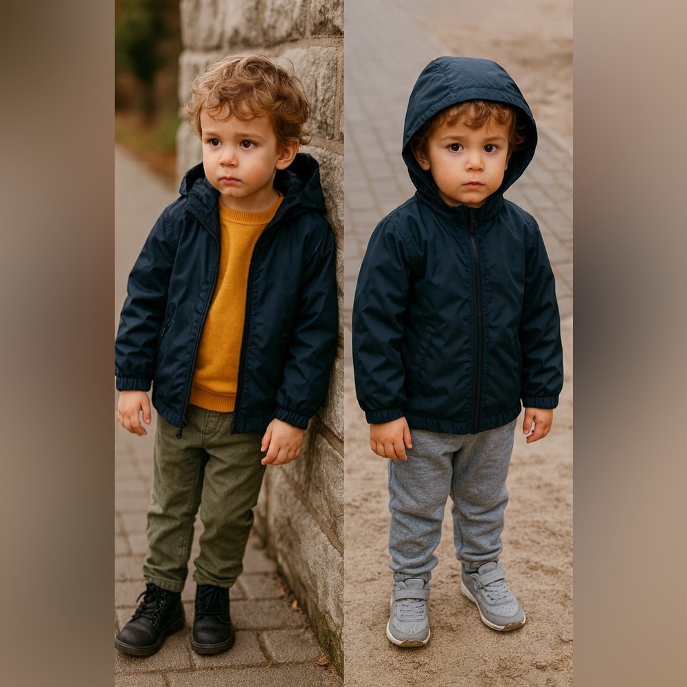 🧥 Gap Toddler Jersey-Lined Windbuster - Size XS (4-5) 🌟 - Picture 7 of 7